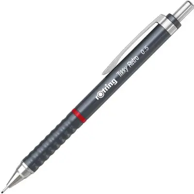 Rotring Tikky Retro Versatil Metalik Gri 0.5 - 2