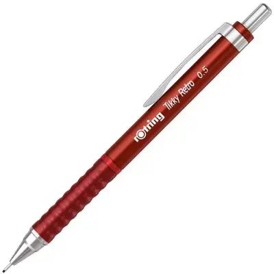 Rotring Tikky Retro Versatil Metalik Kırmızı 0.5 - 2