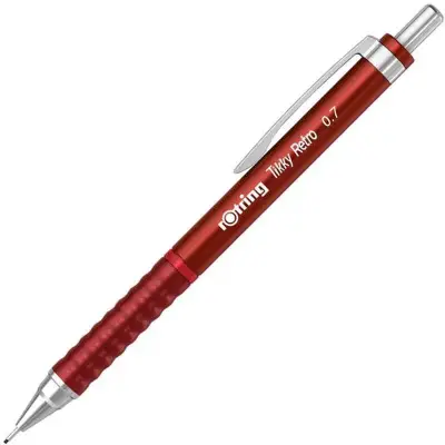 Rotring Tikky Retro Versatil Metalik Kırmızı 0.7 - 2