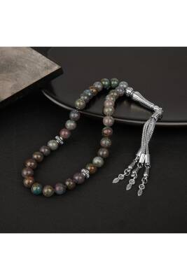 Ruby Kiyanit Doğal Taş Tesbih 33lük - 8mm - Osmanlı Doğaltaş