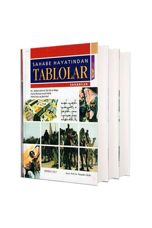 Sahabe Hayatından Tablolar 3 Cilt Takım - Şamua - 1
