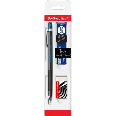 Scrikss Track 3 Lü Set Mekanik Kurşun Kalem 0.7 mm Mavi - 4