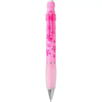 Serve Deep Doğa Desenli Çiçek Figürlü Pembe 0.7 mm Versatil Uçlu Kalem - Serve
