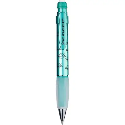 Serve Deep Metalik Serisi Gezegen Figürlü Metalik Yeşil 0.7 mm Versatil Uçlu Kalem - Serve