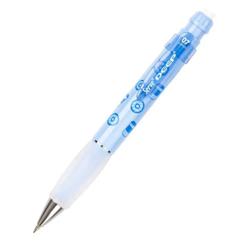 Serve Deep Tatlı Serisi Donut Ve Kahve Figürlü Gök Mavi 0.7 mm Versatil Uçlu Kalem - 2