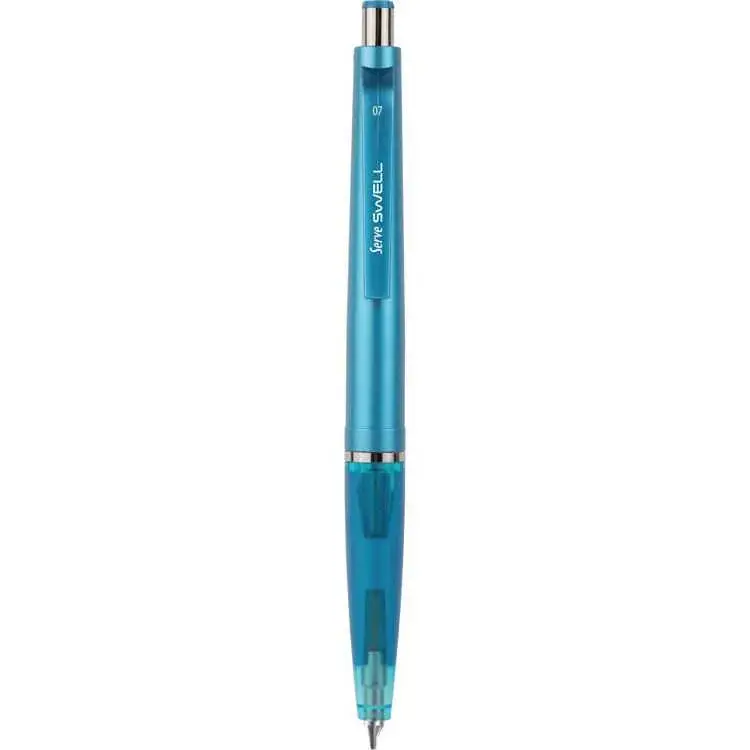 Serve Swell Metalik Mavi 0.7 mm Versatil Uçlu Kalem - 1