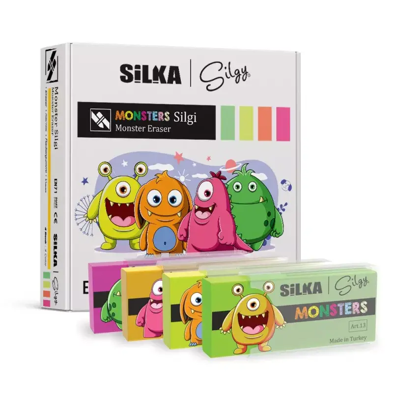 Silka Silgi Neon 4 Renk - 2