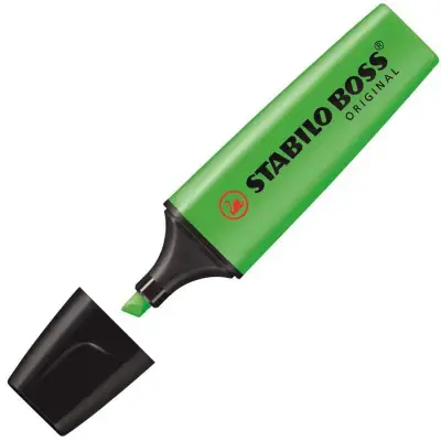 Stabilo Boss Original Fosforlu Kalem Yeşil - 2