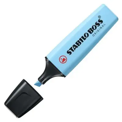Stabilo Boss Original Pastel Fosforlu Kalem Esintili Mavi - 2