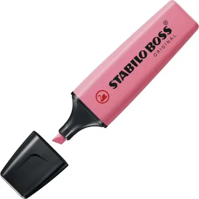 Stabilo Boss Original Pastel Fosforlu Kalem Gül Pembe - Stabilo
