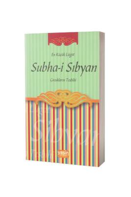 Subhai Sıbyan - Karton Kapak - Yasin Yayınevi