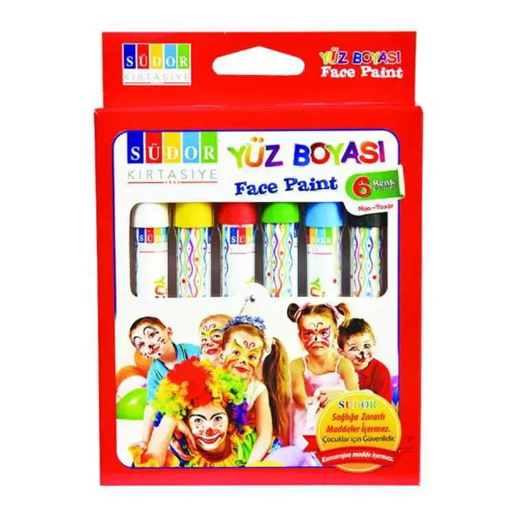 Südor Yüz Boyası Set 6 Lı - 2