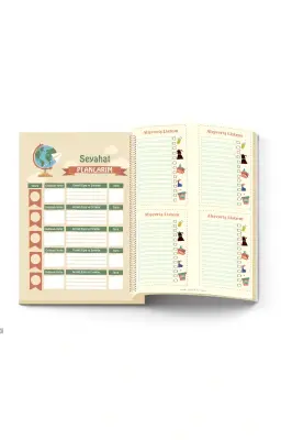 Süresiz Planlı Yaşam Ajandası Stickerlı - 5
