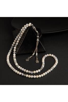 Süt Opal Doğal Taş Tesbih 99luk - 6mm - Osmanlı Doğaltaş