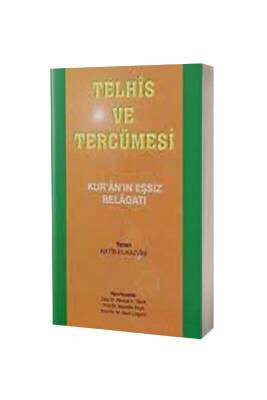 Telhis ve Tercümesi - Huzur Yayınevi