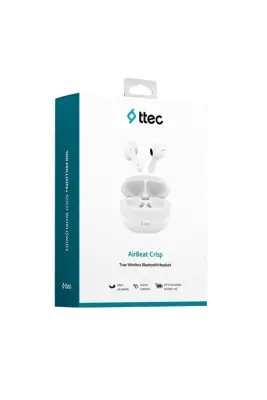 Ttec AirBeat Crisp Gerçek Kablosuz TWS Bluetooth Kulaklık 2KM175B - Ttec