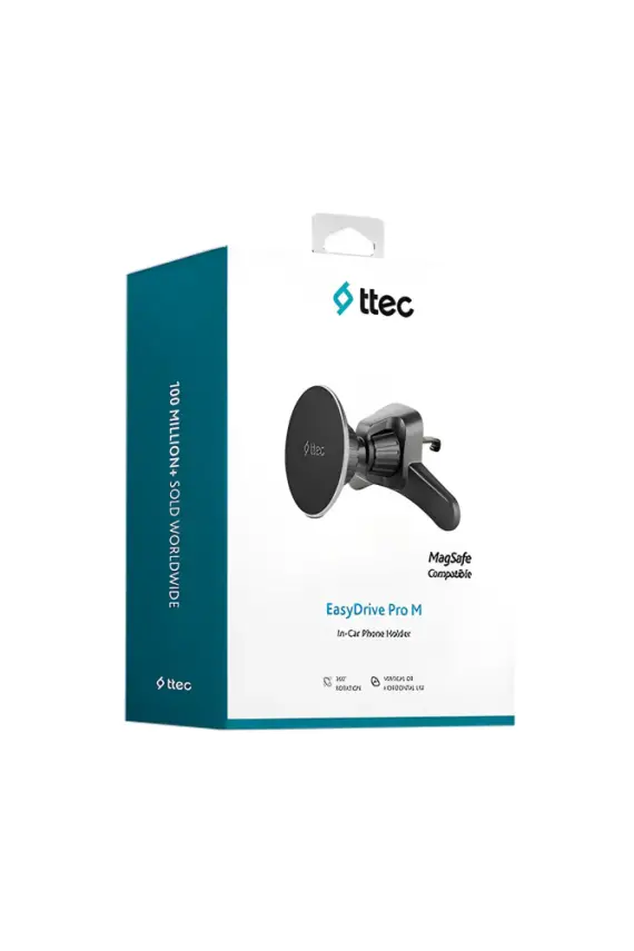 Ttec EasyDrive Pro M MagSafe Uyumlu Araç İçi Telefon Tutucu 2TT36 - 1