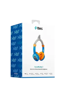 Ttec SoundBuddy 2 Bluetooth Çocuk Kulaklığı Shark 2KM148SK - Ttec