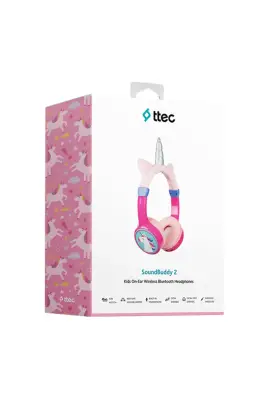 Ttec SoundBuddy 2 Bluetooth Çocuk Kulaklığı Unicorn 2KM148UN - Ttec