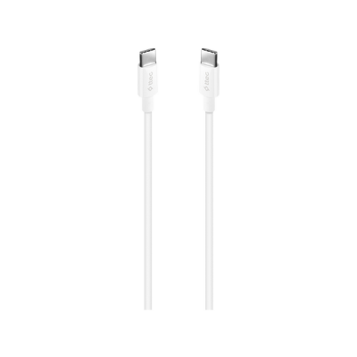 Ttec USB-C USB-C Hızlı Şarj Data Kablosu 120 cm 60 W PD QC Beyaz 2DK36B - 2