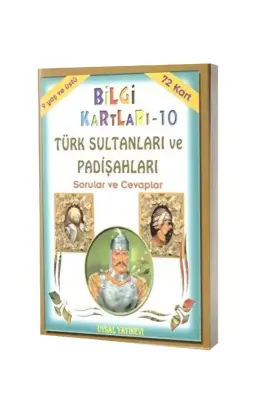 Türk Sultanları ve Padişahları - Bilgi Kartları 10 - 9+ Yaş - Uysal Yayıncılık