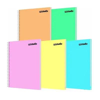 Umur Mynote Kareli Defter 120 Yp A4 Flex Pastel Kapak Spiralli - 2
