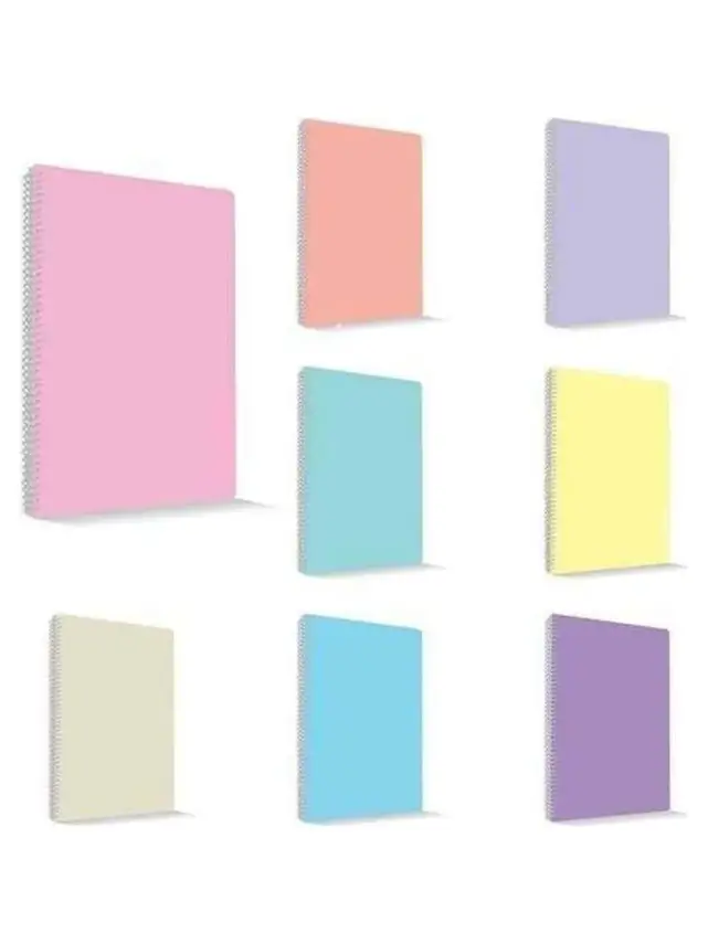 Umur Mynote Kareli Defter 60 Yp A4 Flex Pastel Kapak Spiralli - 2