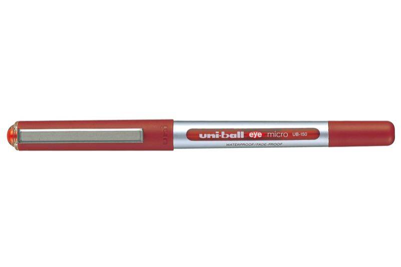 Uniball UB-150 Roller Kalem 0.5 mm Kırmızı - 3