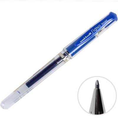 Uniball UM-153 Signo İmza Kalemi 1.0 mm Mavi - 2