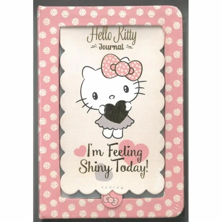 Victorias Journals Hello Kitty Figürlü Aynalı Günlük Özel 192 Yp A6 - 2