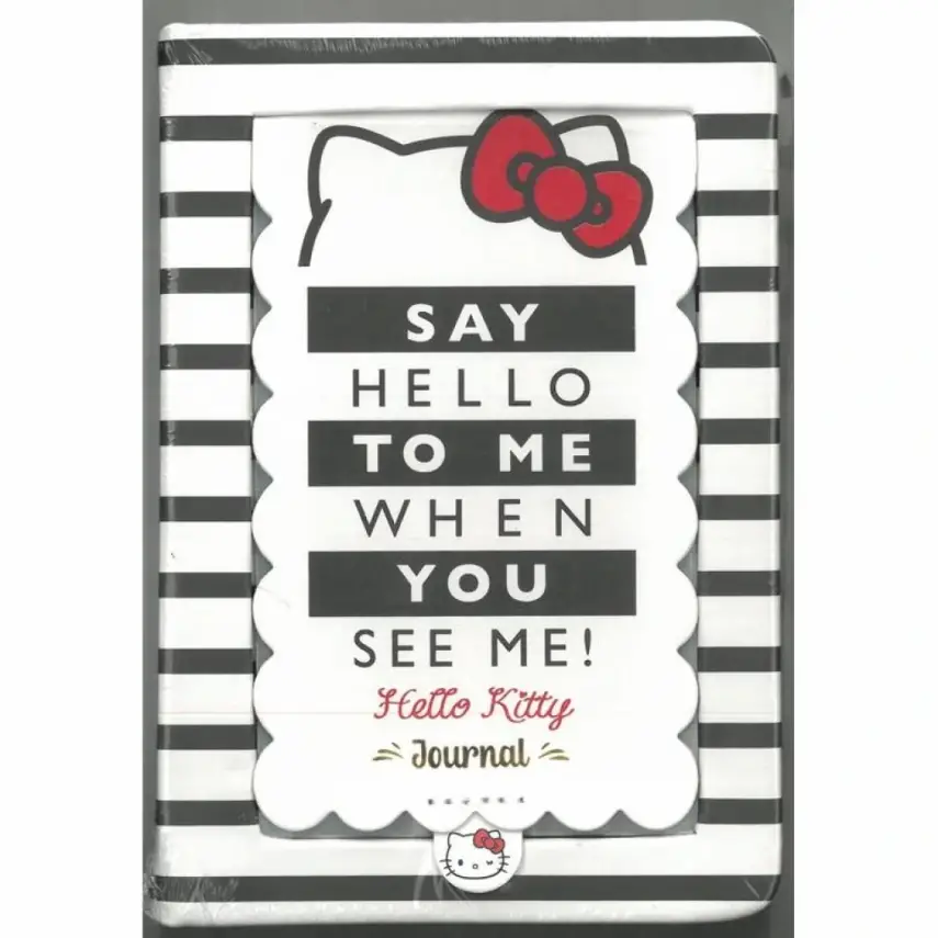 Victorias Journals Hello Kitty Figürlü Aynalı Günlük Özel 192 Yp A6 - 1