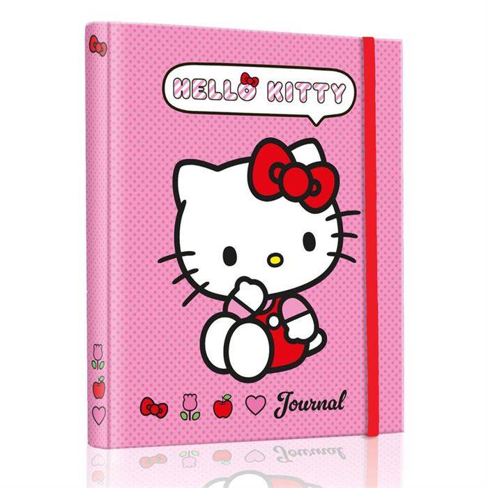 Victorias Journals Hello Kitty Gizli Spiralli Günlük Planlayıcı Özel 160 Yp 17 x 33 - 1