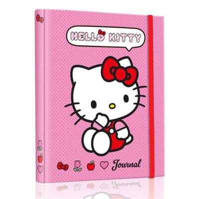 Victorias Journals Hello Kitty Gizli Spiralli Günlük Planlayıcı Özel 160 Yp 17 x 33 - 2