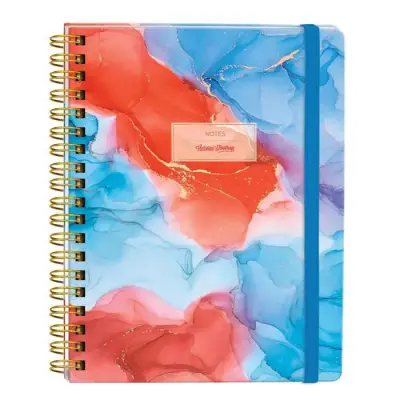 Victorias Journals Hush Hush Pastel Mavi Kalp Kilitli Çizgili 160 Yp 13x18 Cm - 2
