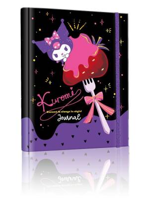 Victorias Journals Kuromi Gizli Spiralli Günlük Planlayıcı Özel 160 Yp 17 x 26 - Victorias Journals