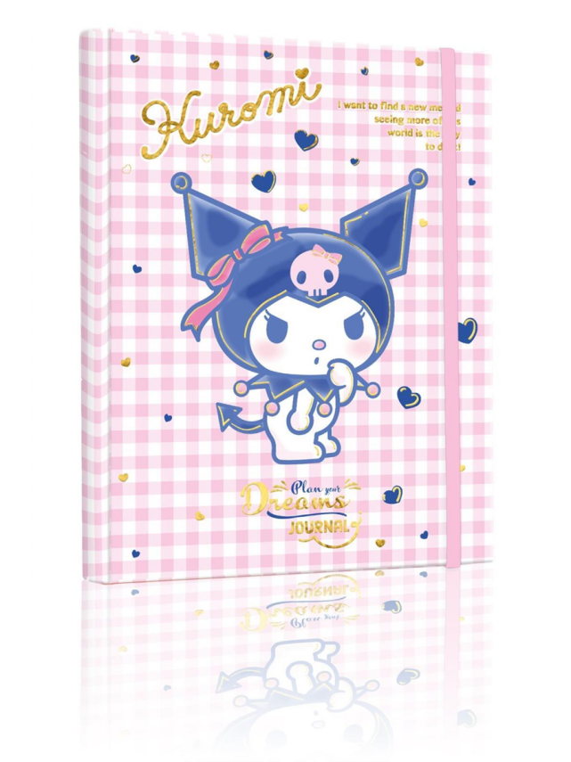 Victorias Journals Kuromi Gizli Spiralli Günlük Planlayıcı Özel 160 Yp 17 x 27 - 2