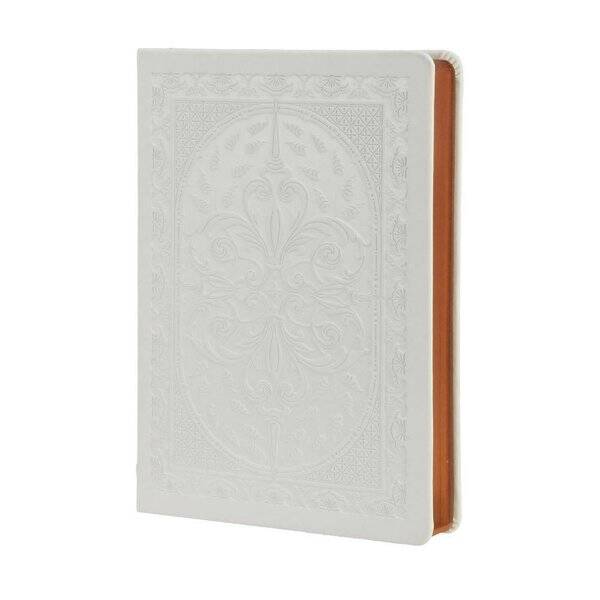 Victorias Journals Vintage Old Book Beyaz Çizgili 160 Yp 14 x 20 - 3