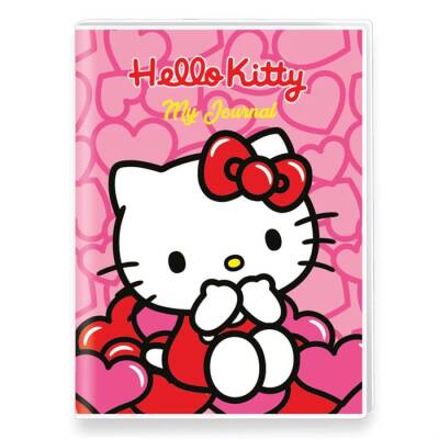 Victorias Journals Hello Kitty Mini Journal A6 128 Yp Pembe - 2