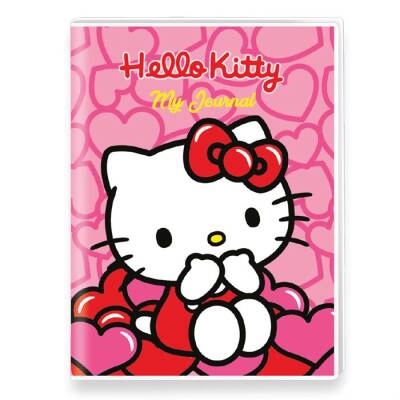 Victorias Journals Hello Kitty Mini Journal A7 128 Yp Pembe - Victorias Journals