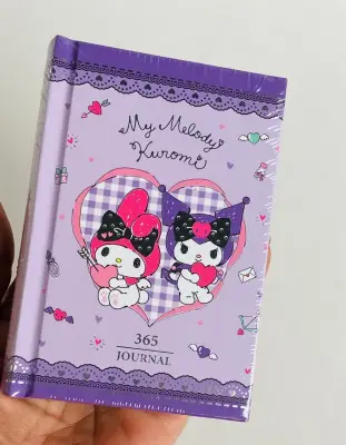 Victorias Journals Kuromi 365 Gün Günlük 368 Yp A7 Mor - Pembe - Victorias Journals