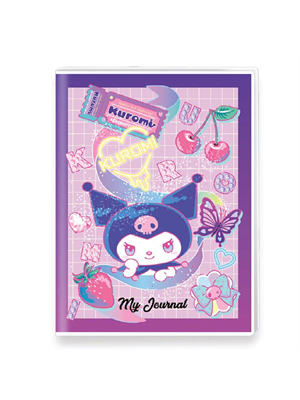 Victorias Journals Kuromi Mini Journal A6 128 Yp Mor - Victorias Journals