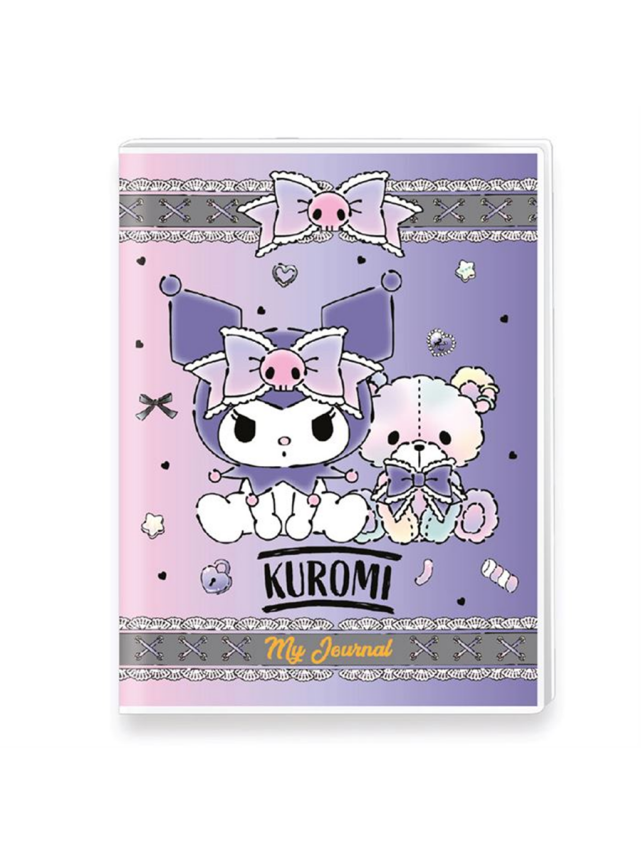 Victorias Journals Kuromi Mini Journal A6 128 Yp Parlak Mor - 1