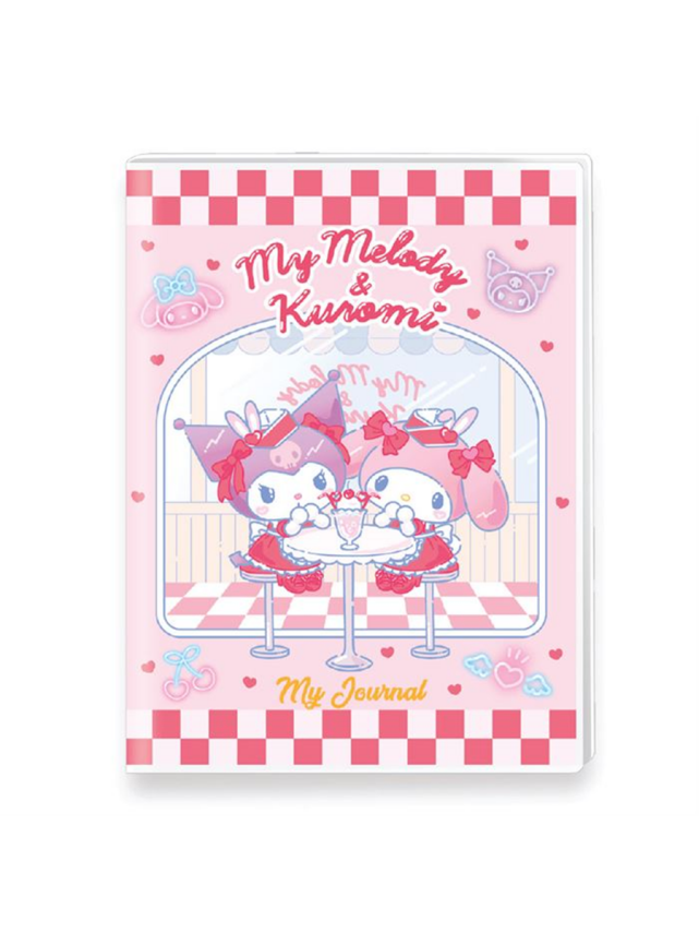 Victorias Journals Kuromi Mini Journal A6 128 Yp Parlak Pembe - 2