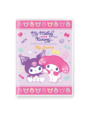 Victorias Journals Kuromi Mini Journal A6 128 Yp Pembe - Victorias Journals