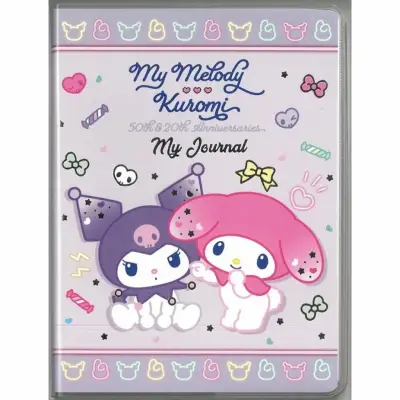 Victorias Journals Kuromi Mini Journal A7 128 Yp - Victorias Journals