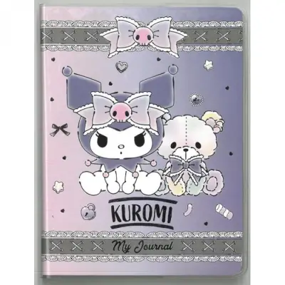 Victorias Journals Kuromi Mini Journal A7 128 Yp - Victorias Journals