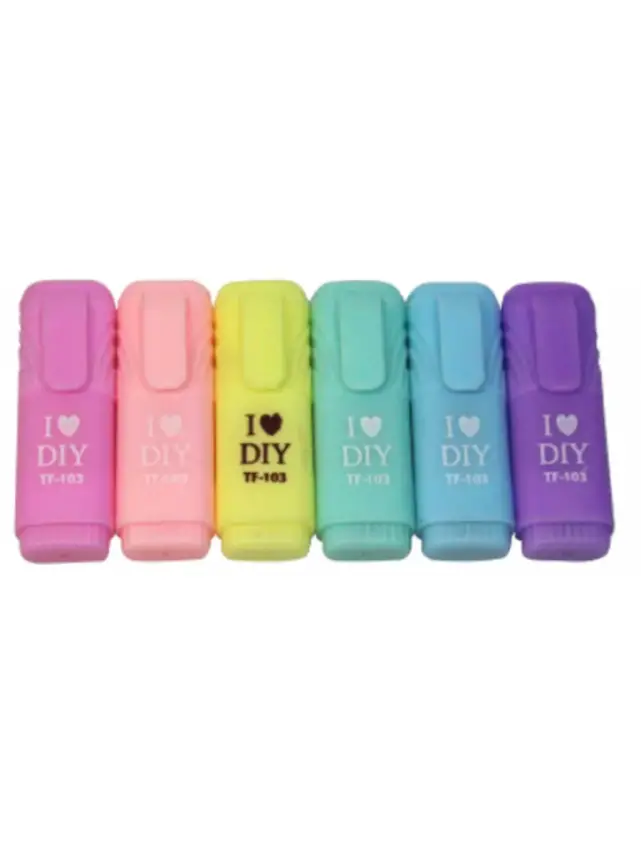 Vtk Fosforlu Kalem Mini 6 Lı Set - 2